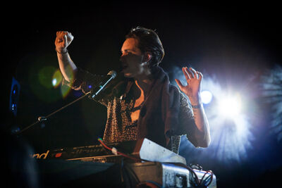 Jett Rebel @ Muziekodroom, picture 15, photographed by Kristof Hayen - FrontView Magazine