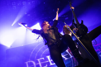 Delain @ Melkweg, foto 2, foto's door Dorien Goetschalckx - FrontView Magazine
