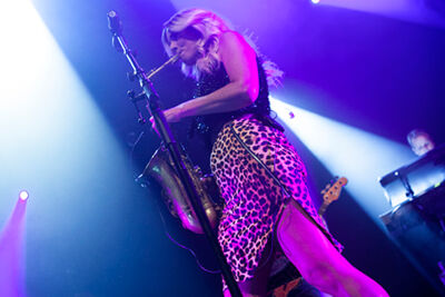 Candy Dulfer @ Het Depot, picture 7, photographed by Kristof Hayen - FrontView Magazine