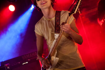 Jett Rebel @ Trix Club, foto 2, foto's door Kristof Hayen - FrontView Magazine