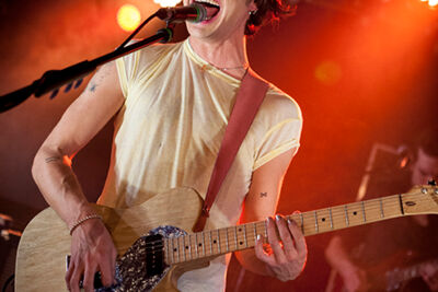 Jett Rebel @ Trix Club, foto 8, foto's door Kristof Hayen - FrontView Magazine