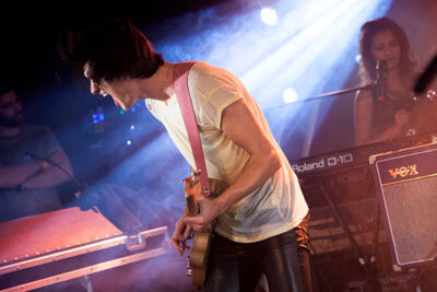 Jett Rebel @ Trix Club, foto 10, foto's door Kristof Hayen - FrontView Magazine