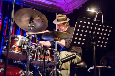 Joe Fonda Quartet @ De Casino St.-Niklaas, picture 21, photographed by Guy Danneels - FrontView Magazine