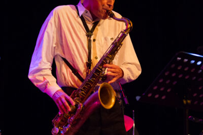 Joe Fonda Quartet @ De Casino St.-Niklaas, picture 29, photographed by Guy Danneels - FrontView Magazine