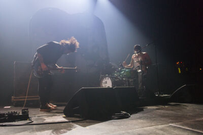 Death from above 1979 @ Ancienne Belgique Brussel, picture 3, photographed by Johan Van Buggenhout - FrontView Magazine