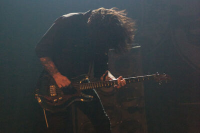 Death from above 1979 @ Ancienne Belgique Brussel, picture 7, photographed by Johan Van Buggenhout - FrontView Magazine