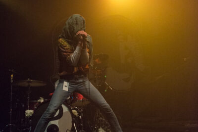 Turbowolf @ Ancienne Belgique Brussel, picture 11, photographed by Johan Van Buggenhout - FrontView Magazine