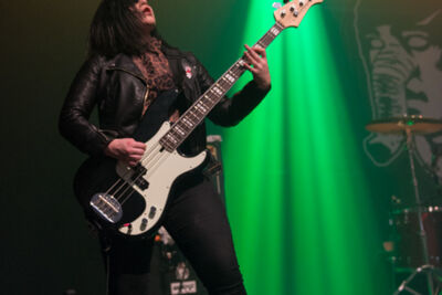 Turbowolf @ Ancienne Belgique Brussel, picture 13, photographed by Johan Van Buggenhout - FrontView Magazine