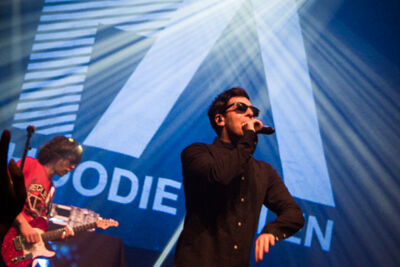 Hoodie Allen @ Ancienne Belgique, picture 4, photographed by Tom Stessens - FrontView Magazine