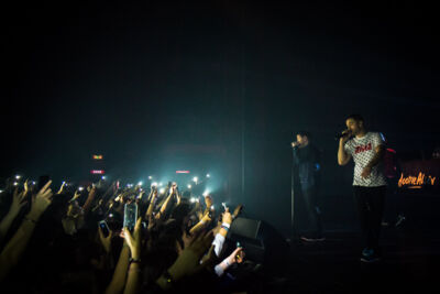 Hoodie Allen @ Ancienne Belgique, picture 14, photographed by Tom Stessens - FrontView Magazine