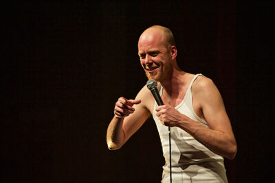 Steven Mahieu Maniak @ CC Merksem, picture 15, photographed by James Van Roosbroeck - FrontView Magazine