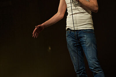 Steven Mahieu Maniak @ CC Merksem, picture 29, photographed by James Van Roosbroeck - FrontView Magazine