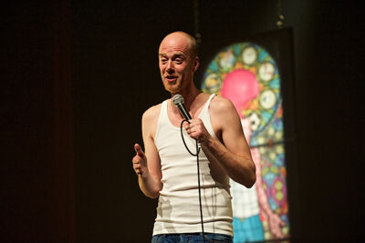 Steven Mahieu Maniak @ CC Merksem, picture 38, photographed by James Van Roosbroeck - FrontView Magazine
