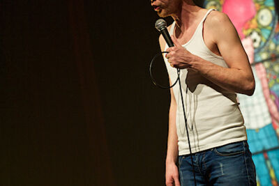 Steven Mahieu Maniak @ CC Merksem, picture 47, photographed by James Van Roosbroeck - FrontView Magazine