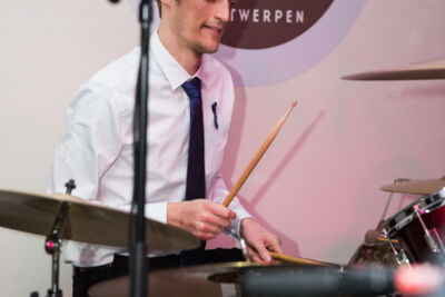 Sgt. Sally @ Benefiet Feest in Felix Pakhuis, picture 18, photographed by Guy Danneels - FrontView Magazine