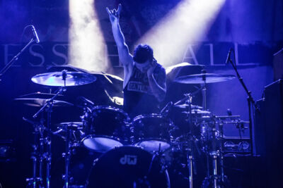 Blessthefall @ Trix, picture 1, photographed by Dorien Goetschalckx - FrontView Magazine