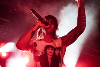 Blessthefall @ Trix, picture 8, photographed by Dorien Goetschalckx - FrontView Magazine