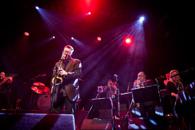 Jools Holland and his Rhythm & Blues Orchestra @ Het Depot, picture 2, photographed by Kristof Hayen - FrontView Magazine
