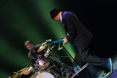 Fischer Z @ De Werf Aalst, picture 4, photographed by Johan Van Buggenhout - FrontView Magazine
