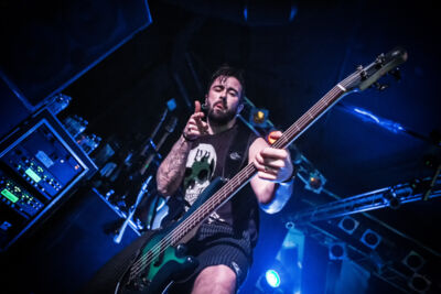 Amaranthe @ Biebob, foto 4, foto's door Dorien Goetschalckx - FrontView Magazine