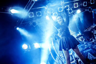 Amaranthe @ Biebob, foto 9, foto's door Dorien Goetschalckx - FrontView Magazine