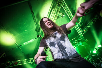 Amaranthe @ Biebob, foto 15, foto's door Dorien Goetschalckx - FrontView Magazine