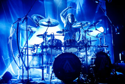 Amaranthe @ Biebob, foto 16, foto's door Dorien Goetschalckx - FrontView Magazine