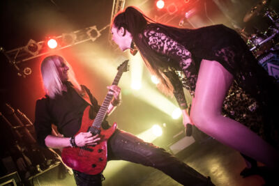 Amaranthe @ Biebob, foto 22, foto's door Dorien Goetschalckx - FrontView Magazine