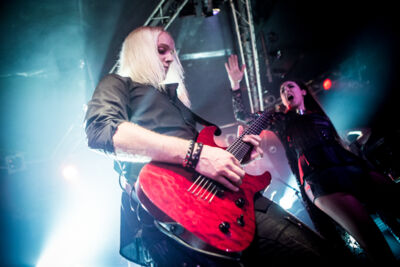 Amaranthe @ Biebob, foto 23, foto's door Dorien Goetschalckx - FrontView Magazine