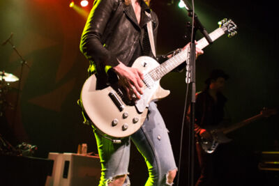 Halestorm @ Trix, foto 2, foto's door Dorien Goetschalckx - FrontView Magazine