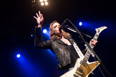Halestorm @ Trix, foto 14, foto's door Dorien Goetschalckx - FrontView Magazine