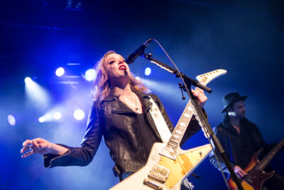 Halestorm @ Trix, foto 20, foto's door Dorien Goetschalckx - FrontView Magazine