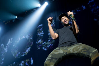 Tinie Tempah @ Lotto Arena, picture 2, photographed by Dorien Goetschalckx - FrontView Magazine