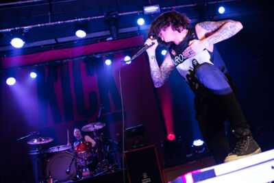Sleeping With Sirens @ Trix, foto 4, foto's door Dorien Goetschalckx - FrontView Magazine