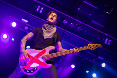 Sleeping With Sirens @ Trix, foto 13, foto's door Dorien Goetschalckx - FrontView Magazine