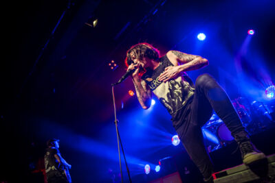 Sleeping With Sirens @ Trix, foto 17, foto's door Dorien Goetschalckx - FrontView Magazine