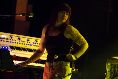 The Dandy Warhols @ TRIX, foto 6, foto's door Walter Grimm - FrontView Magazine