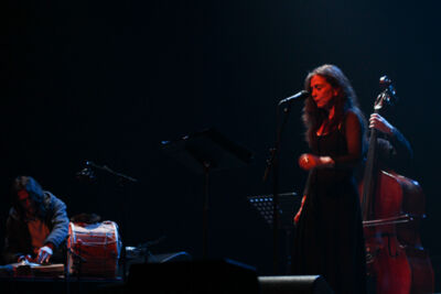Savina Yannatou & Primavera en Salonico @ De Roma, picture 1, photographed by Bianca van Barneveld - FrontView Magazine