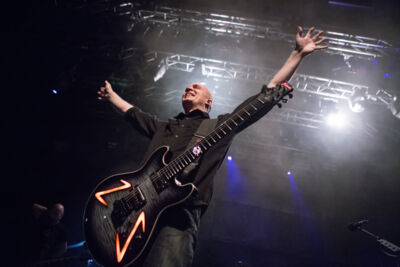 Devin Townsend Project @ Effenaar, picture 1, photographed by Dorien Goetschalckx - FrontView Magazine