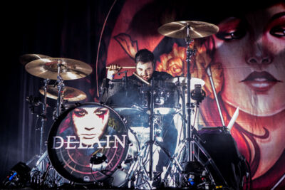 Delain @ Dynamo, picture 2, photographed by Dorien Goetschalckx - FrontView Magazine