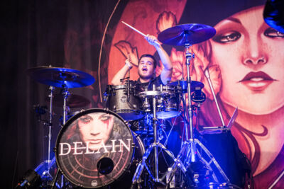 Delain @ Dynamo, picture 7, photographed by Dorien Goetschalckx - FrontView Magazine