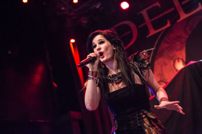 Xandria @ Dynamo, picture 2, photographed by Dorien Goetschalckx - FrontView Magazine