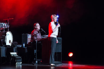 Vanessa Chinitor & Dirk Bauters op Zilverrock @ Casino Kursaal Oostende, foto 10, foto's door Guy Danneels - FrontView Magazine