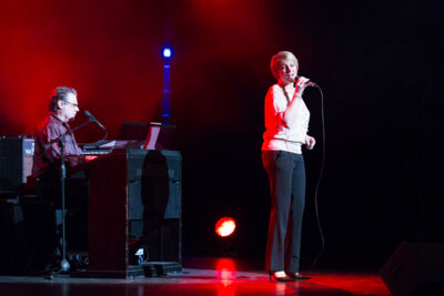 Vanessa Chinitor & Dirk Bauters op Zilverrock @ Casino Kursaal Oostende, foto 15, foto's door Guy Danneels - FrontView Magazine