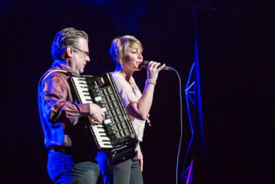 Vanessa Chinitor & Dirk Bauters op Zilverrock @ Casino Kursaal Oostende, foto 20, foto's door Guy Danneels - FrontView Magazine