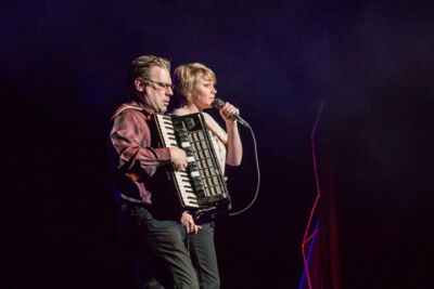 Vanessa Chinitor & Dirk Bauters op Zilverrock @ Casino Kursaal Oostende, foto 23, foto's door Guy Danneels - FrontView Magazine