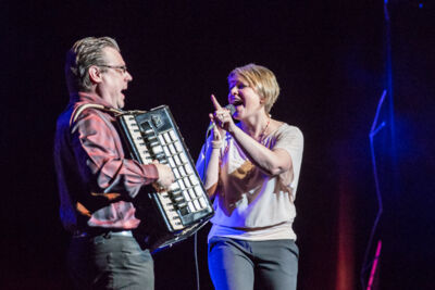 Vanessa Chinitor & Dirk Bauters op Zilverrock @ Casino Kursaal Oostende, foto 26, foto's door Guy Danneels - FrontView Magazine