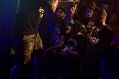 Taste Of Anarchy (Desolated,Cruel Hand, Lionheart,Nasty) @ Trix Club, foto 30, foto's door Erwin Evrard - FrontView Magazine