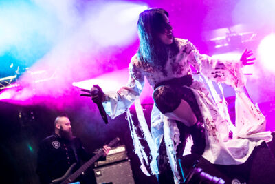 Lacuna Coil @ Paaspop 2015, picture 6, photographed by Dorien Goetschalckx - FrontView Magazine