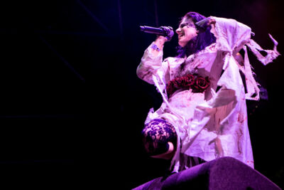 Lacuna Coil @ Paaspop 2015, picture 9, photographed by Dorien Goetschalckx - FrontView Magazine
